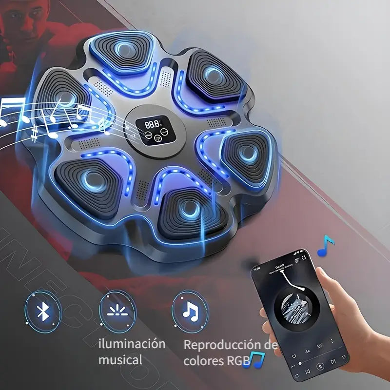 PowerBeat™ Boxeo: Ejercítate con Música y Luces LED | Envío a Colombia