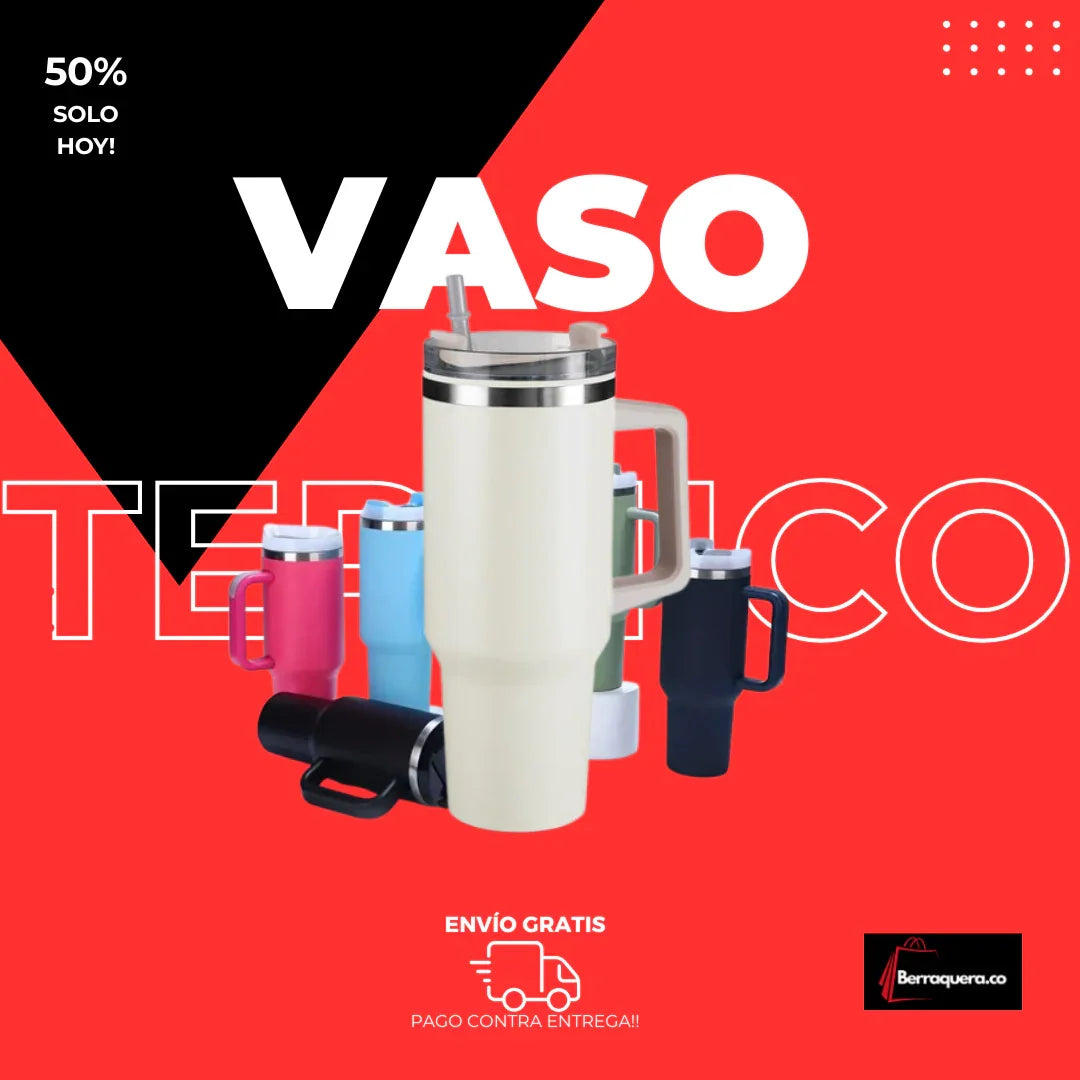 Vaso Térmico De Acero Inoxidable