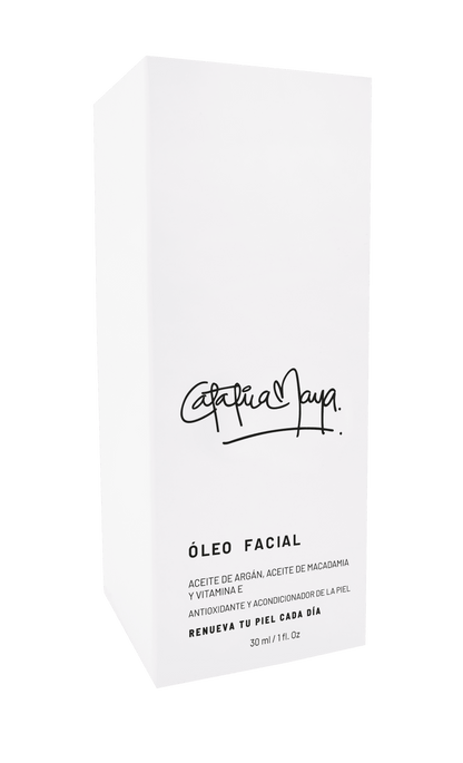 Óleo Facial Catalina Maya 30 ml | Luminosidad y suavidad