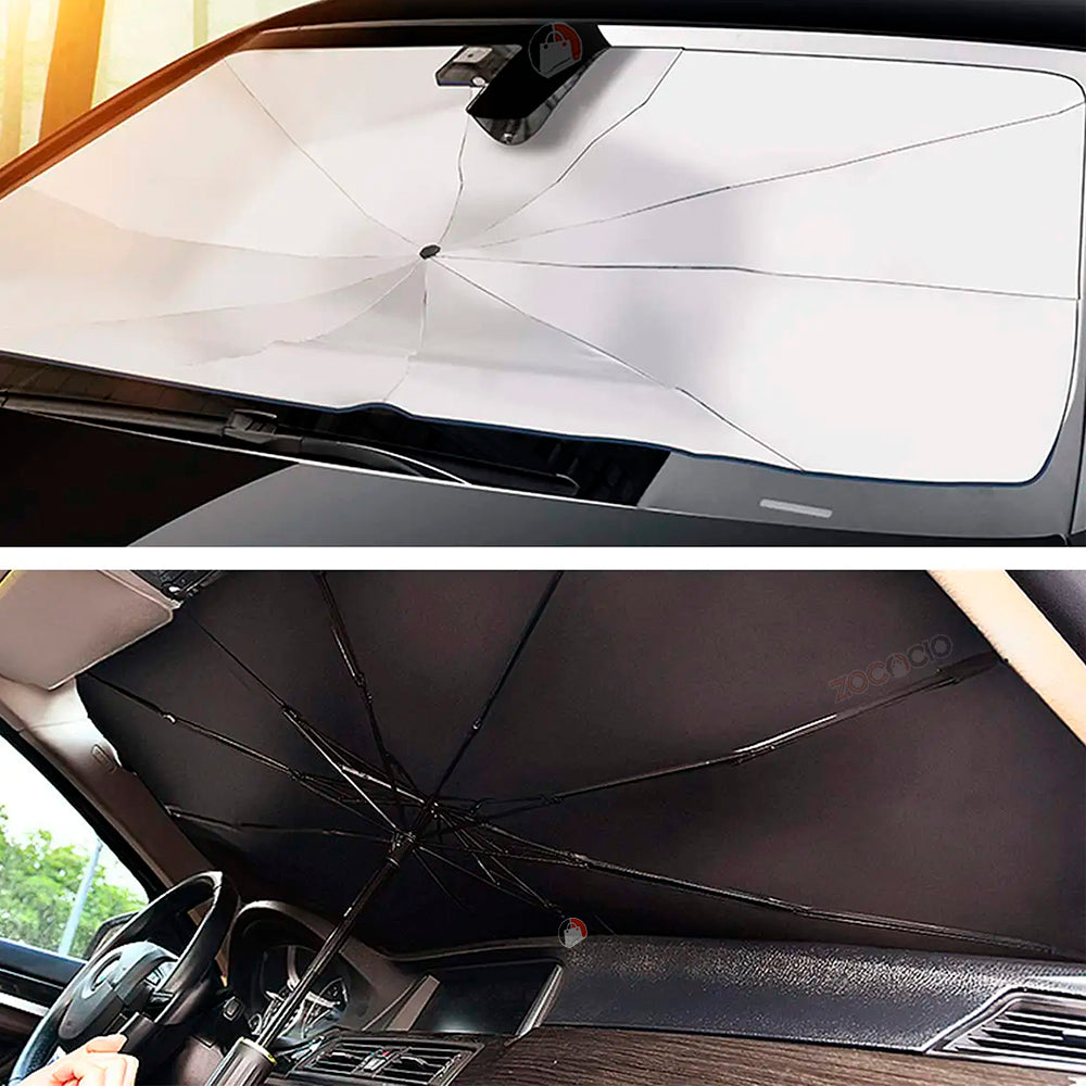 ¡ADIÓS VOLANTE QUEMADO! 🛡️ Parasol Anti-UV para Autos - 20°C Menos al Instante | Pago Contra Entrega + 50% OFF